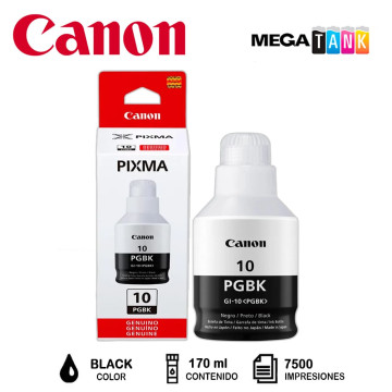 Tinta Gi10 Black CANON - 170ml