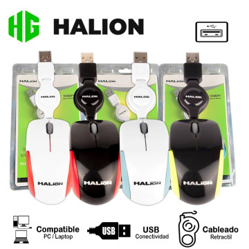 Mouse HALION cobra cableado...